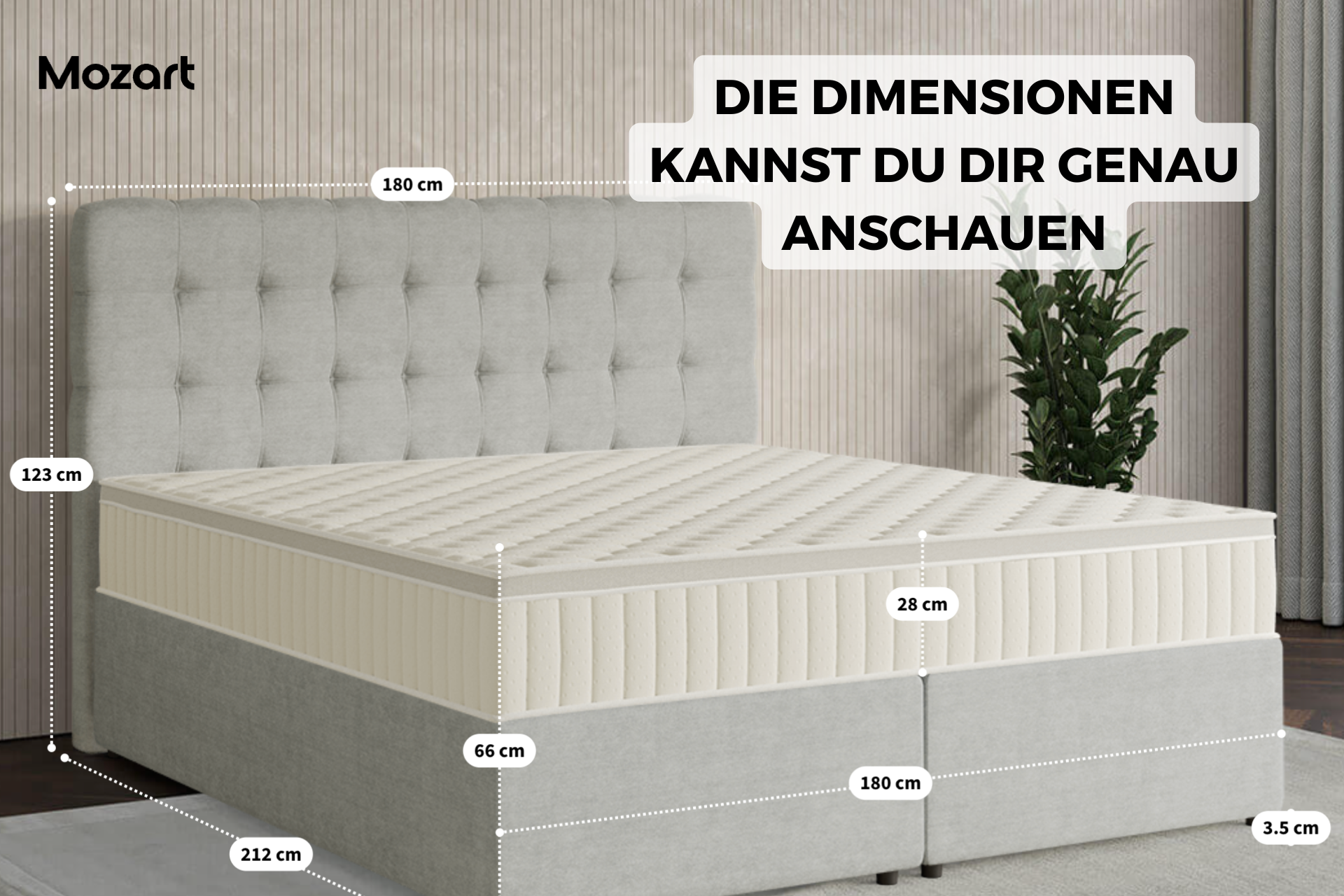 mozart bett konfigurierbares bett mit massen